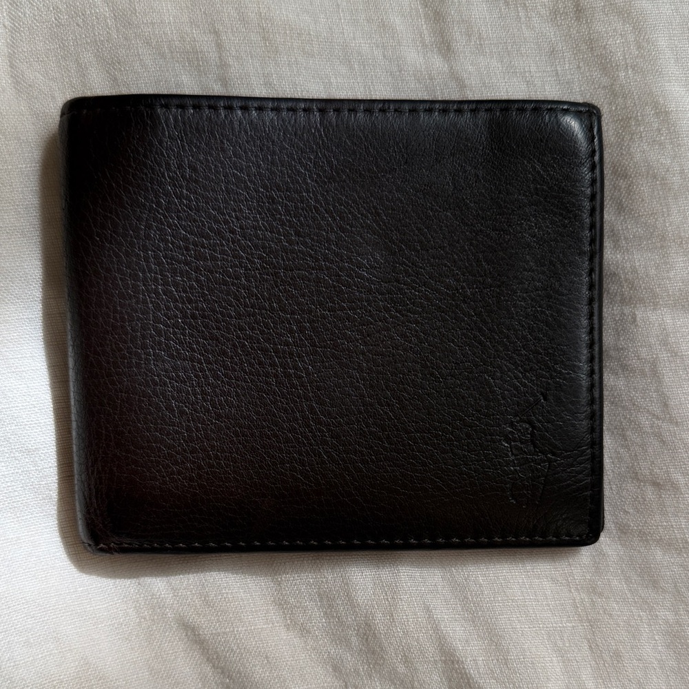 Polo by Ralph Lauren Dark Brown Leather Wallet